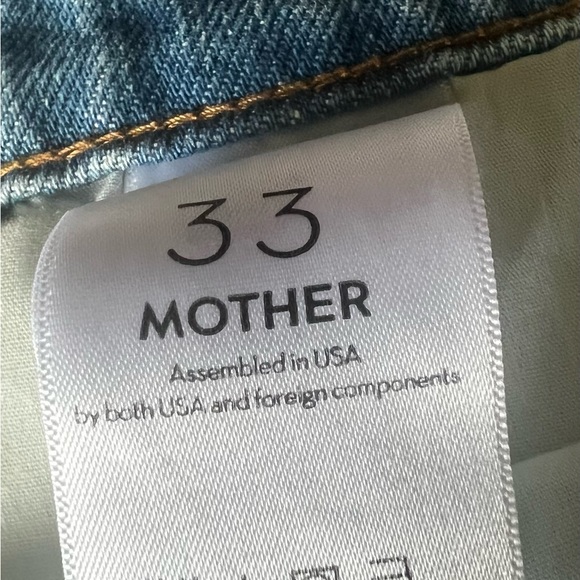 NWT SNACKS! MOTHER JEANS FUN HIGH-RISE SIZE 33 - Picture 8 of 10
